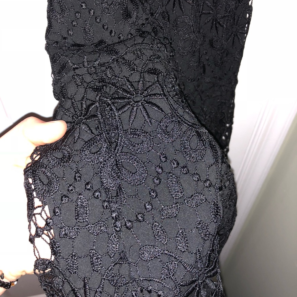 High Neck Little Black Dress